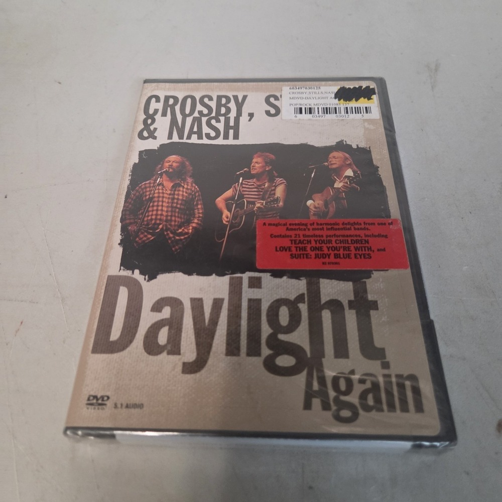 Crosby Stills & Nash Daylight Again DVD 2004 Rock Concert Rhino 0603497030125